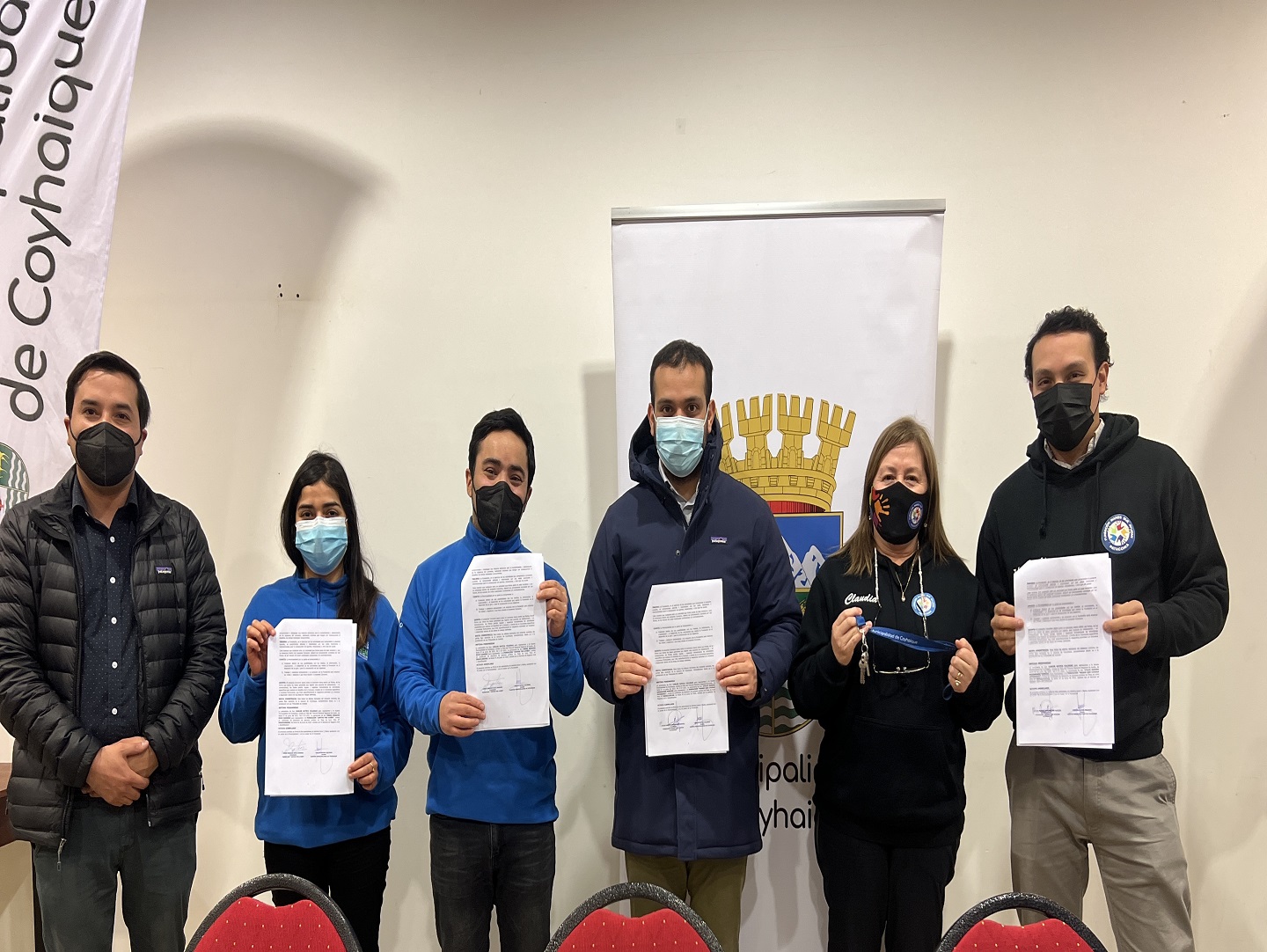 MUNICIPIO DE COYHAIQUE FIRMA IMPORTANTE CONVENIO DE COLABORACIÓN CON DOS FUNDACIONES DE LA COMUNA