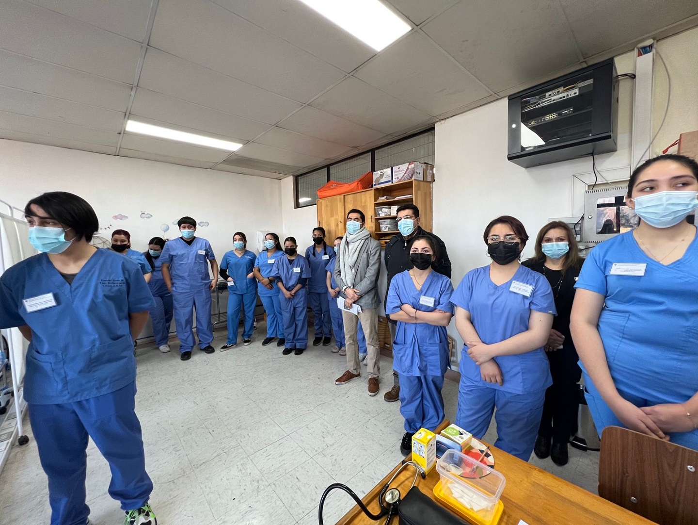 DEM DE COYHAIQUE INAUGURÓ SALA DE PRÁCTICA DE ENFERMERÍA