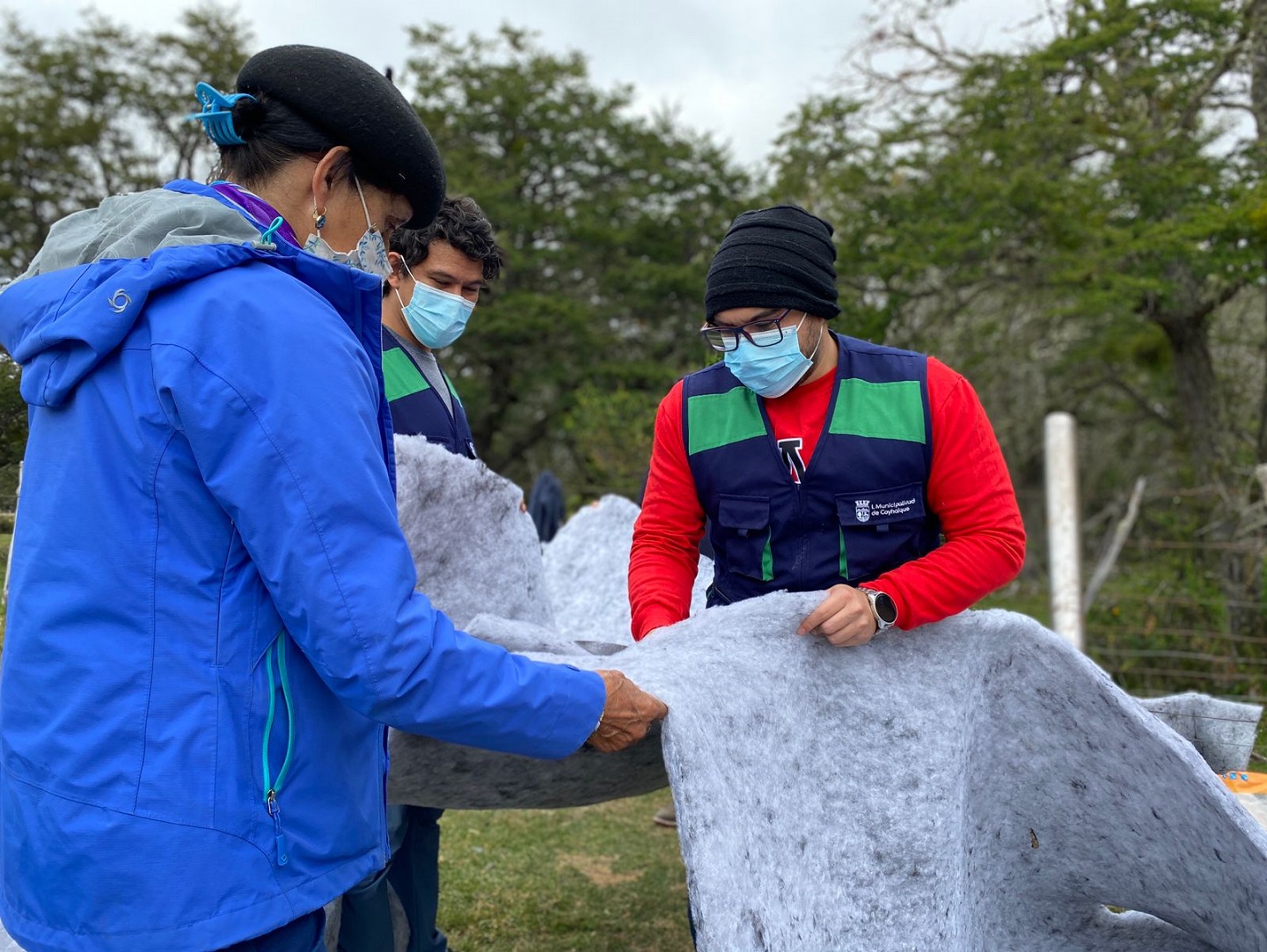 MANOS A LA OBRA: VECINOS DE RÍO NORTE, EN COYHAIQUE ESTRENARON SEDE COMUNAL